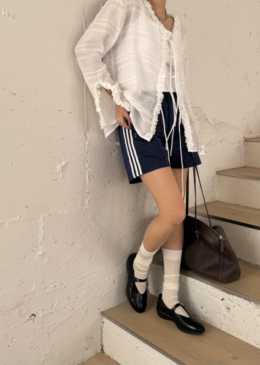 OUPPT直郵韓國代購㊣女裝新品人氣休閑推薦時尚職業襯衫蕾絲衫OUPPT襯衫/蕾絲衫