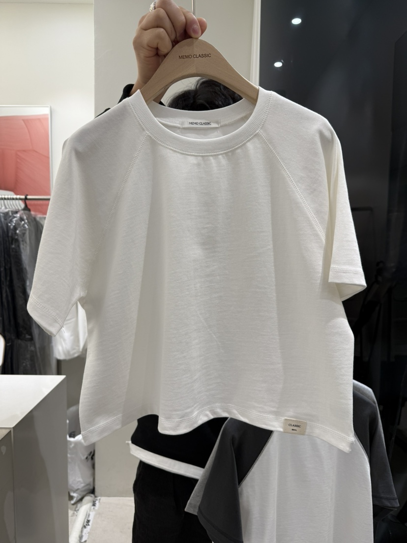 MEMO CLASSIC韓國㊣直郵東大門代購女裝新品人氣熱賣休閑T恤MEMO CLASSICT恤圖色2