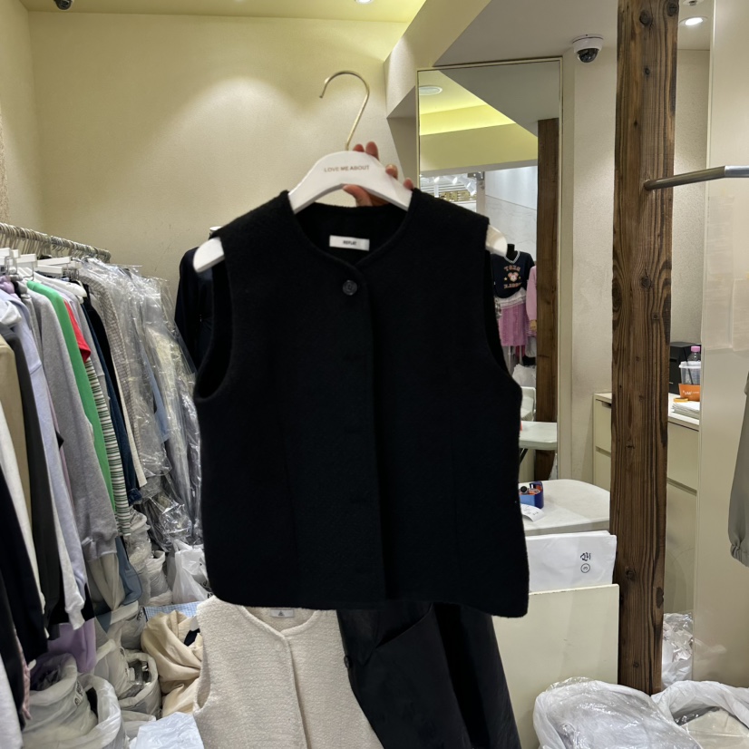 REFLAT韓國㊣直郵東大門代購女裝新款推薦職業休閑熱賣馬甲REFLAT馬甲圖色1