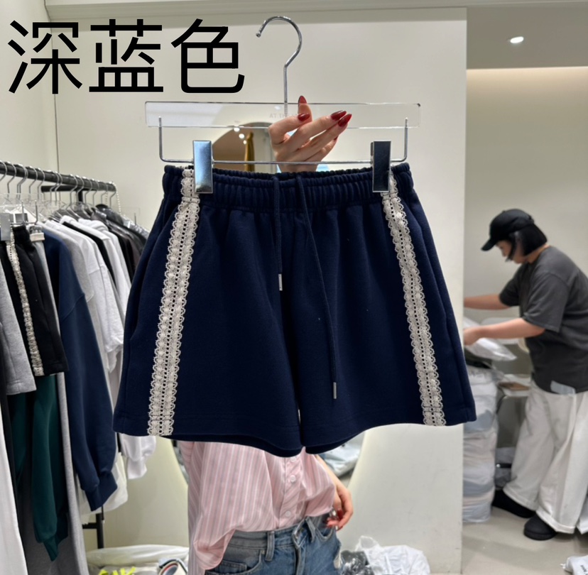 AT THE END韓國㊣直郵東大門代購女裝新款休閑25春夏短褲AT THE END短褲圖色2