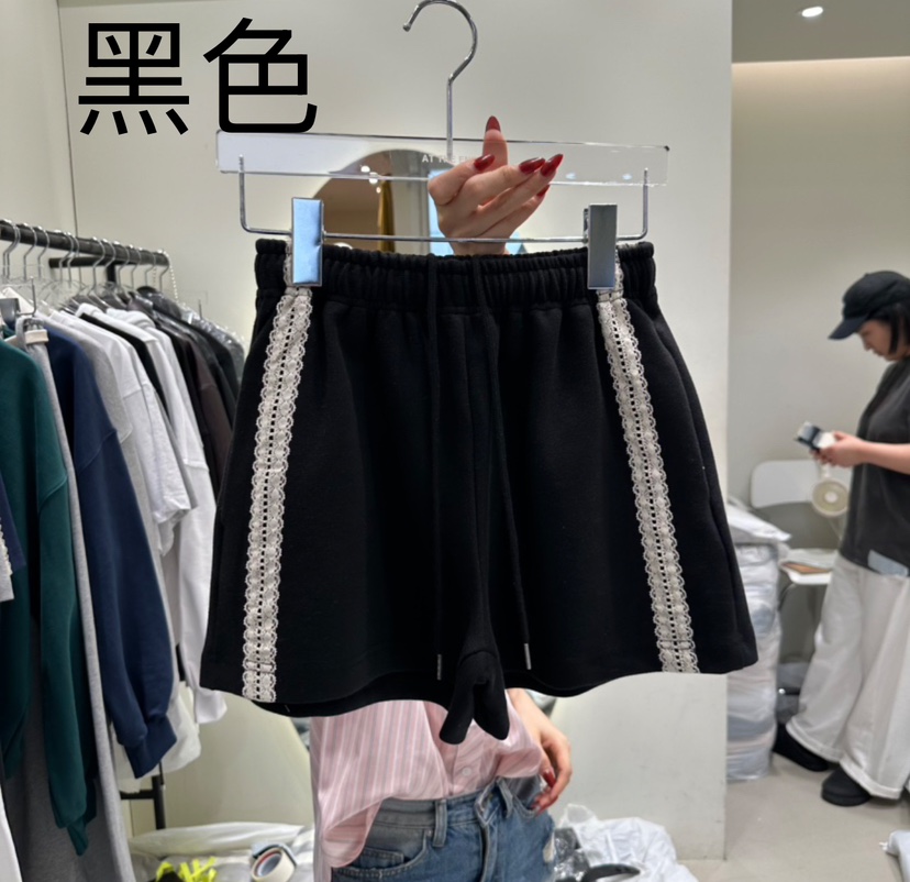 AT THE END韓國㊣直郵東大門代購女裝新款休閑25春夏短褲AT THE END短褲圖色3