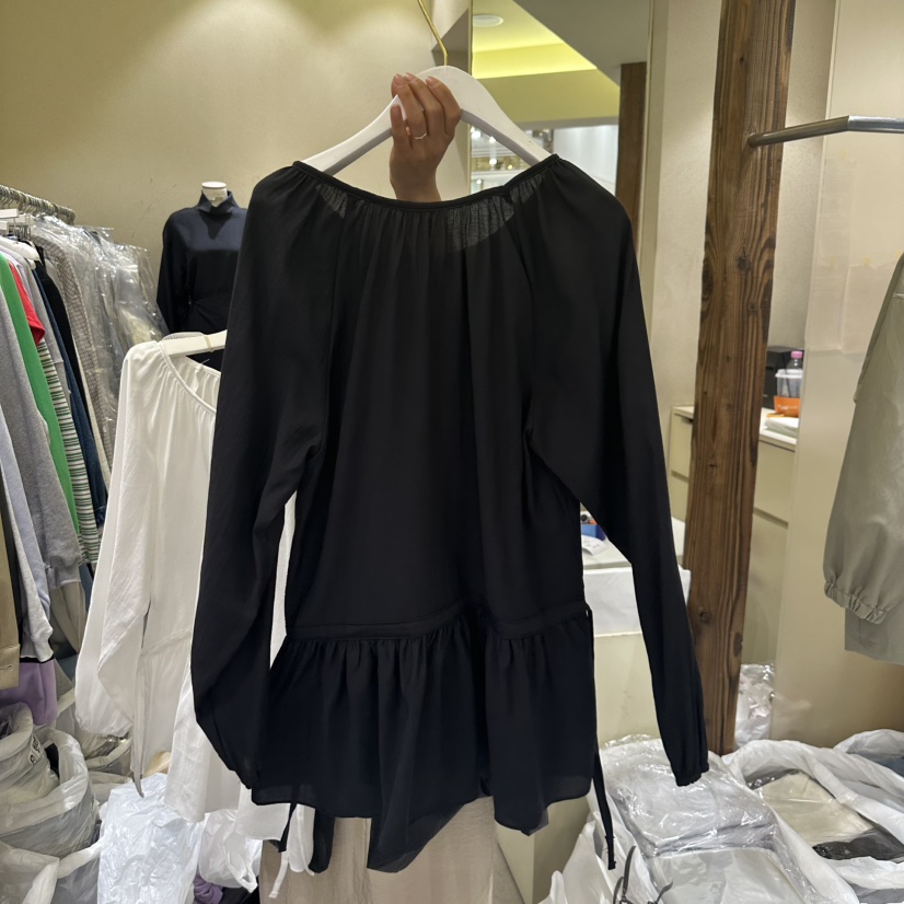 REFLAT直郵韓國代購㊣女裝新品25春夏熱賣人氣休閑襯衫蕾絲衫REFLAT襯衫/蕾絲衫