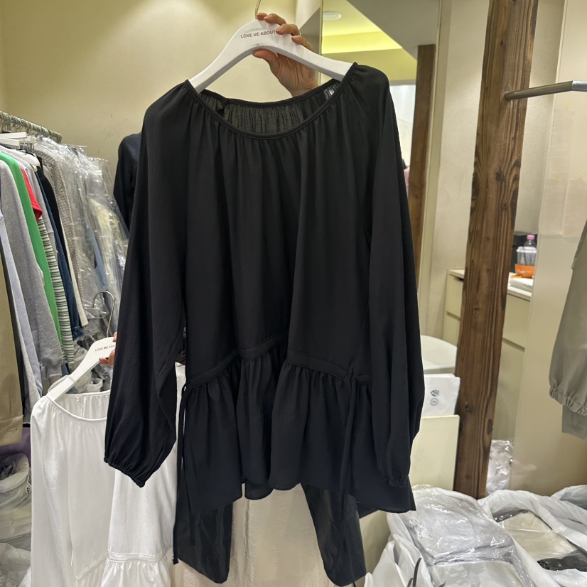 REFLAT直郵韓國代購㊣女裝新品25春夏熱賣人氣休閑襯衫蕾絲衫REFLAT襯衫/蕾絲衫