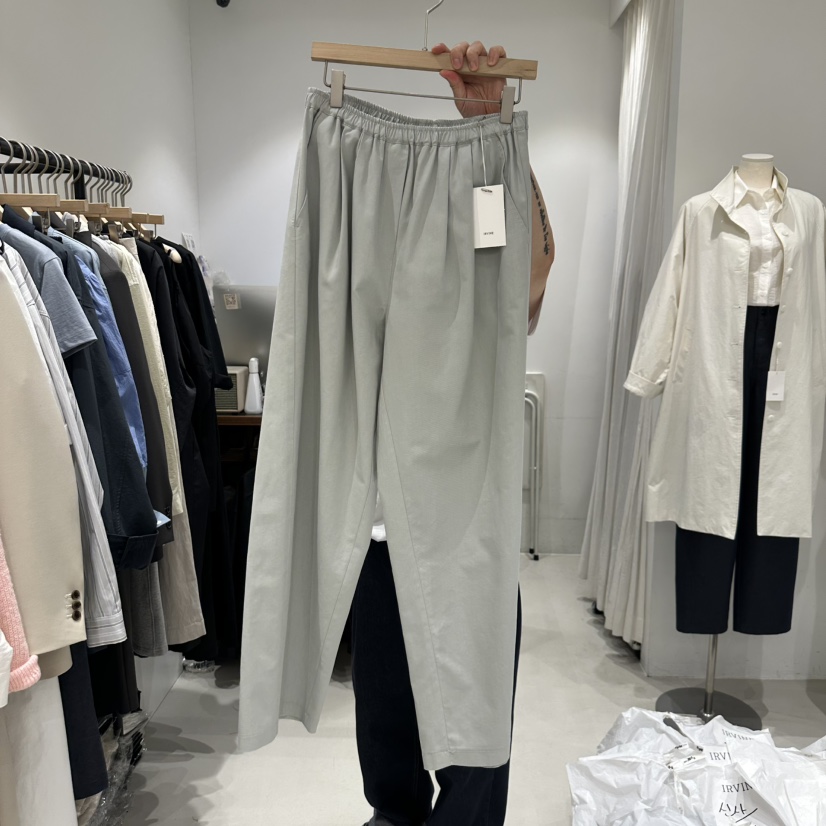 IRVINE韓國直郵㊣女裝新款推薦職業25春夏熱賣時尚人氣休閑褲IRVINE休閑褲圖色2