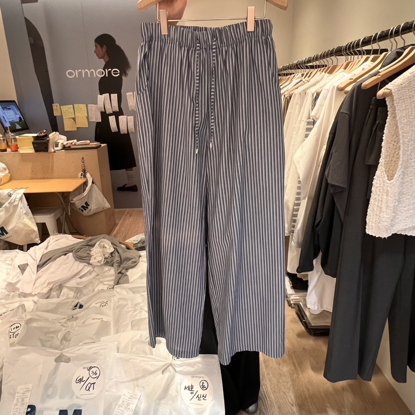 ORMORE韓國㊣直郵東大門代購女裝新品推薦休閑職業熱賣休閑褲ORMORE休閑褲圖色2