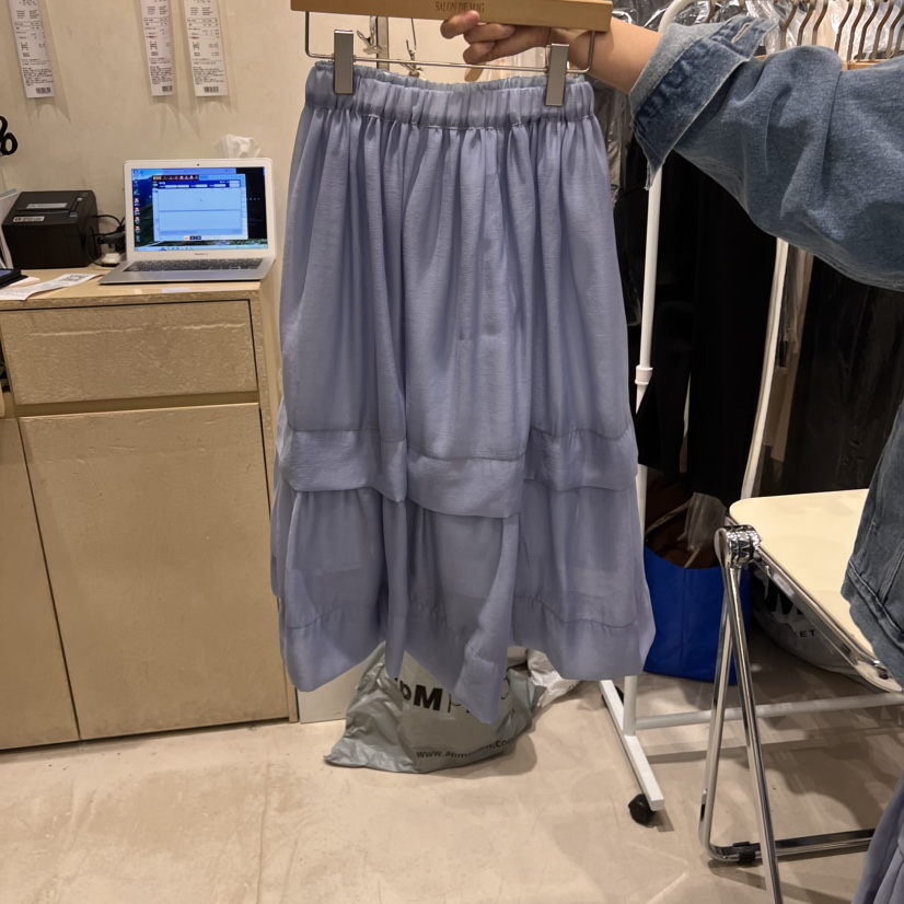 SALONDEMAG直郵韓國代購㊣女裝新品時尚25春夏半身裙中短裙SALONDEMAG半身裙/中短裙