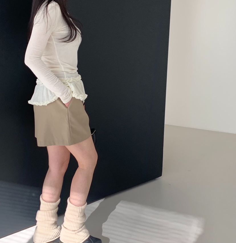 MELTED-P直郵韓國代購㊣女裝新品職業熱賣時尚人氣休閑短褲MELTED-P短褲