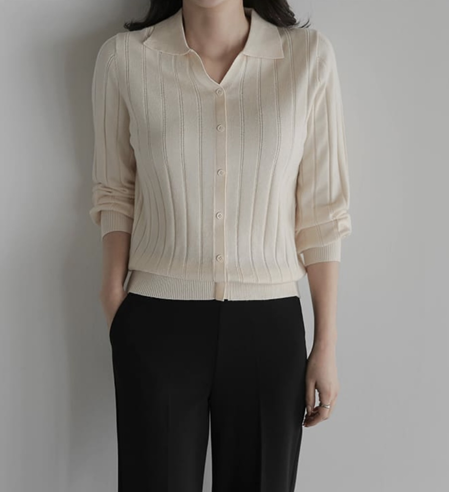 I BLLE韓國直郵㊣女裝新品時尚熱賣人氣25春夏推薦休閑針織衫I BLLE針織衫