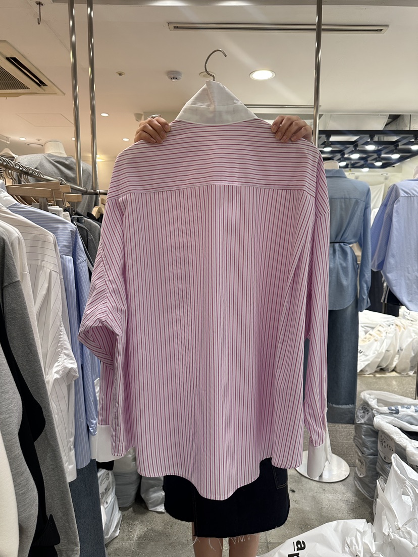 INSSENSE-A韓國㊣直郵東大門代購女裝新款人氣職業襯衫蕾絲衫INSSENSE-A襯衫/蕾絲衫