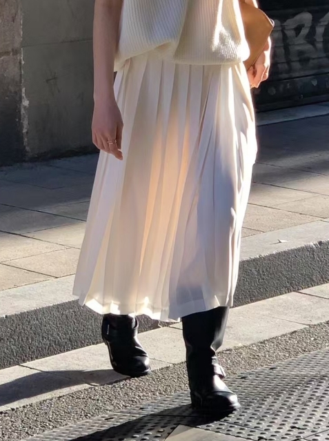 MICO-미코-T韓國㊣直郵東大門代購女裝新品人氣半身裙中短裙ALL OVER半身裙/中短裙圖色1