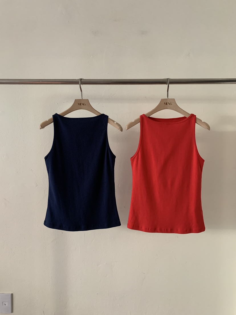 MENG韓國㊣直郵東大門代購女裝新品25春夏人氣時尚吊帶背心MENG吊帶/背心