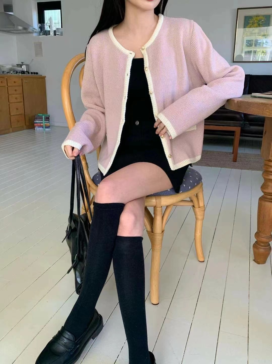 FOUND直郵韓國代購㊣女裝新品時尚推薦人氣25春夏針織衫羊毛衫FOUND針織衫