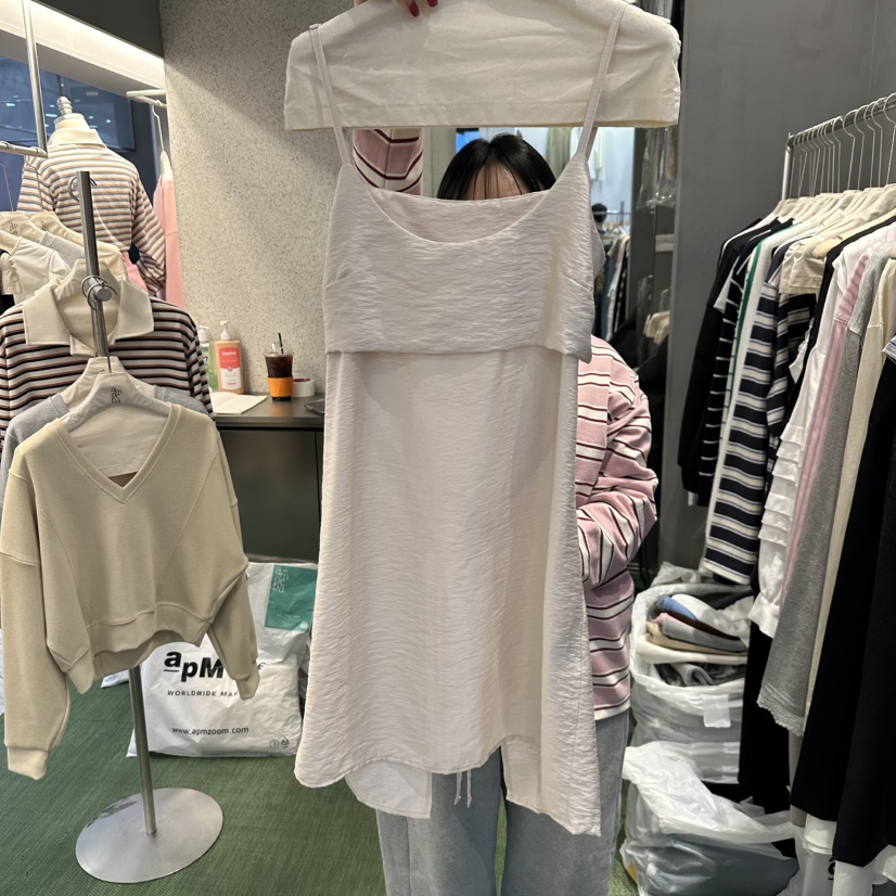 AMOEBA韓國直郵㊣女裝新品25春夏人氣熱賣職業休閑時尚連衣裙AMOEBA連衣裙