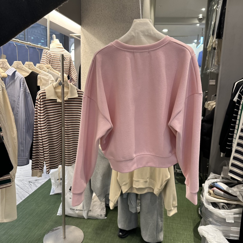 AMOEBA直郵韓國代購㊣女裝新品職業人氣推薦25春夏熱賣衛衣AMOEBA衛衣