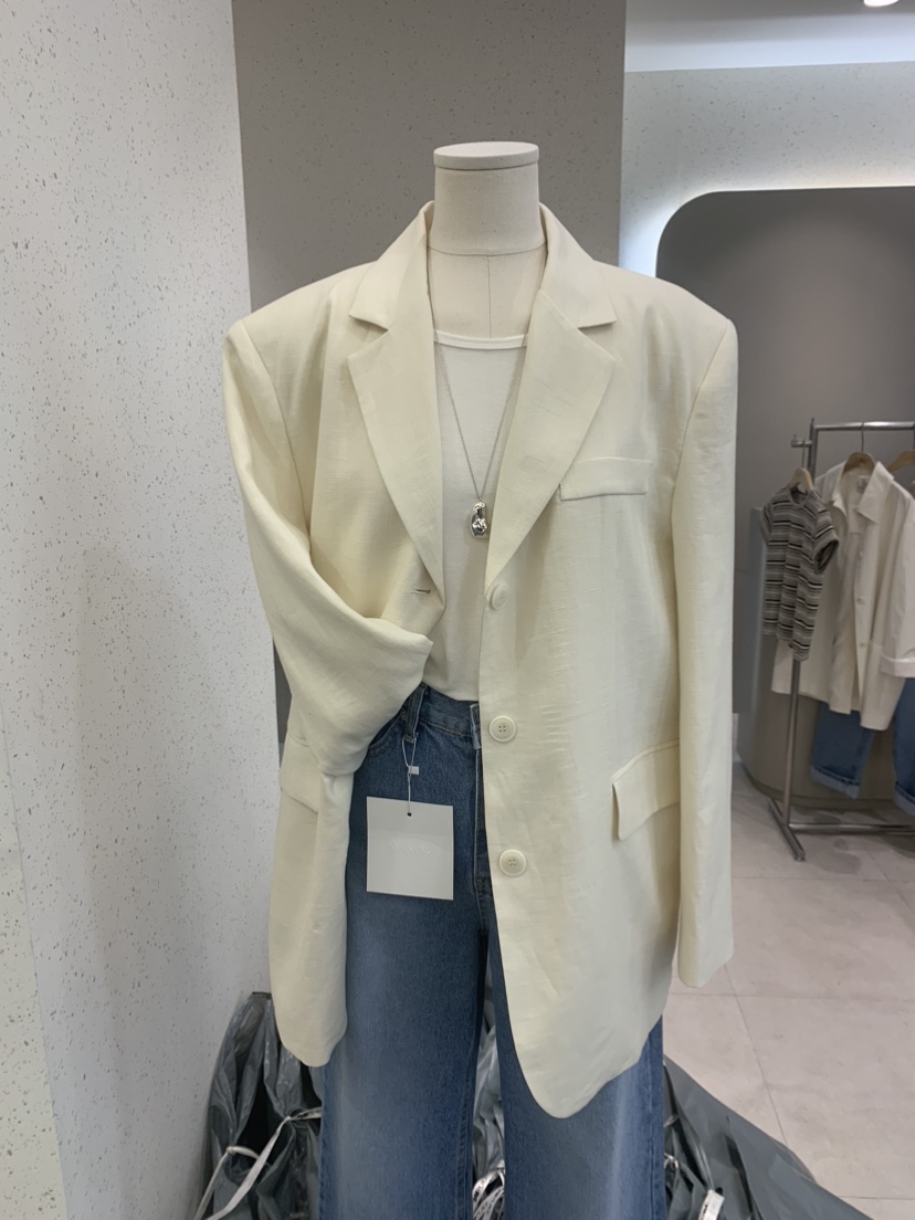 NOUVEAU東大門代購女士新品人氣25春夏真品休閑熱賣推薦夾克NOUVEAU夾克圖色2
