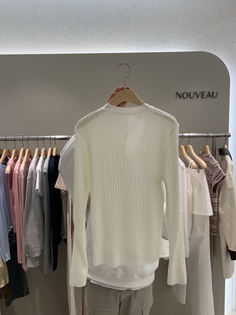 NOUVEAU東大門代購女士新品時尚休閑真品人氣25春夏熱賣針織衫NOUVEAU針織衫