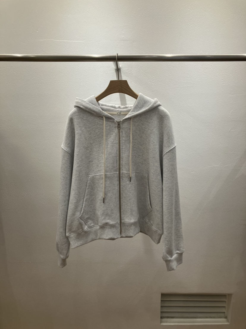 FL LANEL東大門直郵女士新品休閑熱賣25春夏時尚職業衛衣拉鏈FL LANEL衛衣