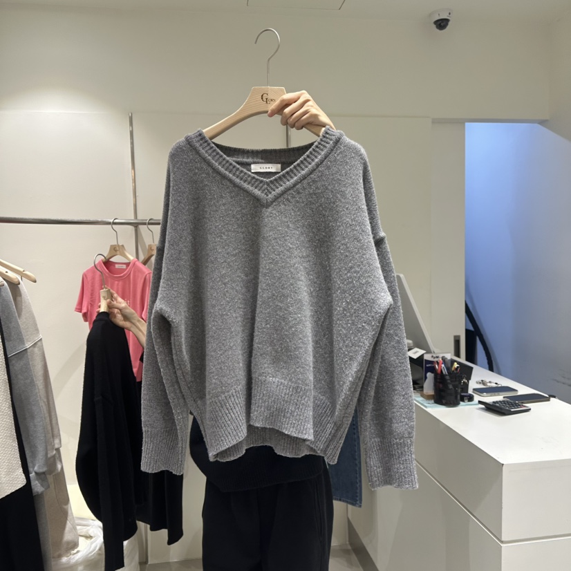GLORY韓國直郵女裝新品熱賣休閑25春夏職業人氣真品時尚毛衣GLORY毛衣圖色2