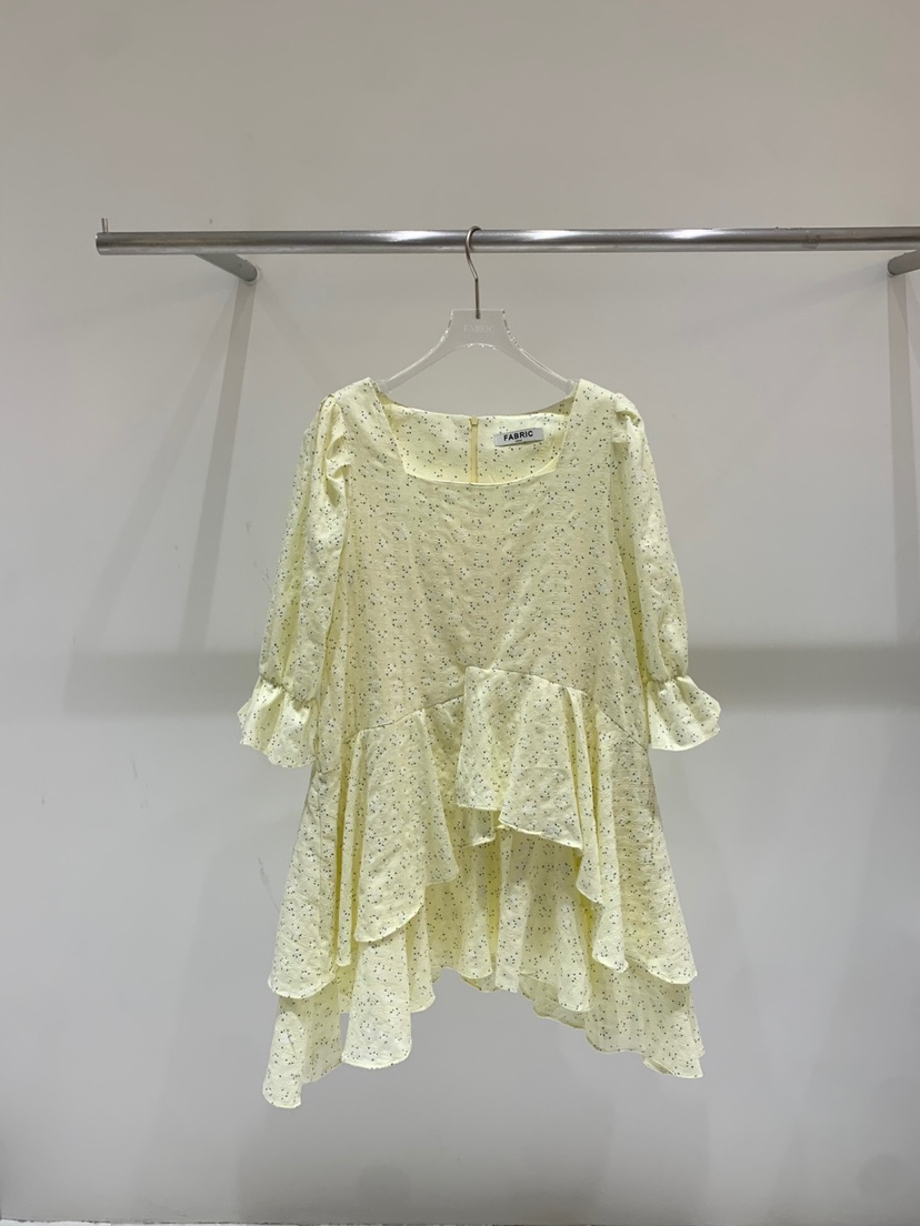 FABRIC韓國直郵女裝新品休閑職業真品時尚推薦25春夏連衣裙FABRIC連衣裙圖色2