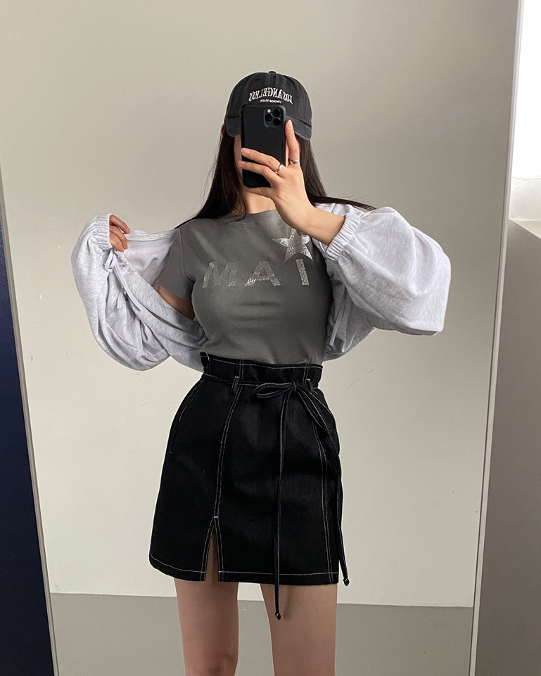 JENNIE東大門代購女士新品熱賣休閑推薦時尚人氣職業真品短裙JENNIE/VENEFIT短裙