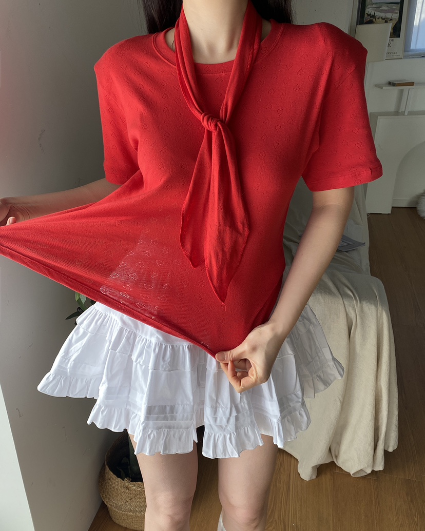JENNIE東大門直郵女士新品時尚推薦職業人氣真品熱賣T恤含脖帶JENNIE/VENEFITT恤