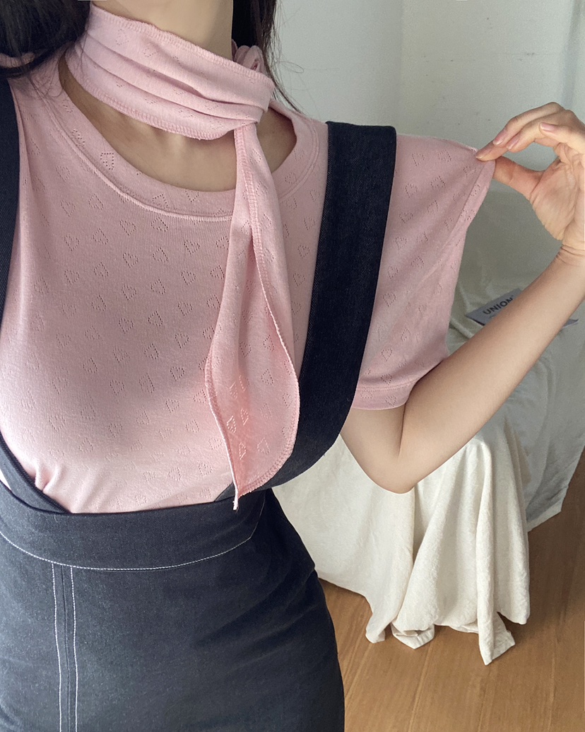 JENNIE東大門直郵女士新品時尚推薦職業人氣真品熱賣T恤含脖帶JENNIE/VENEFITT恤