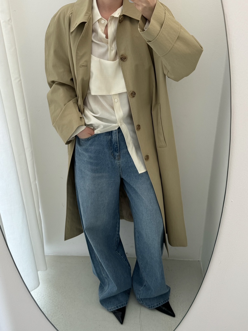 LE-PPL韓國代購女士新款休閑25春夏職業時尚人氣牛仔褲口袋LE-PPL牛仔褲