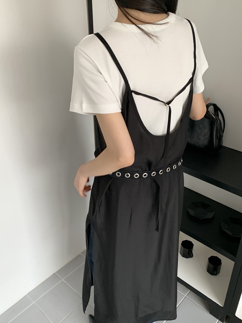 ZITTEN東大門代購女士新品推薦時尚熱賣人氣連衣裙透視長款ZITTEN連衣裙