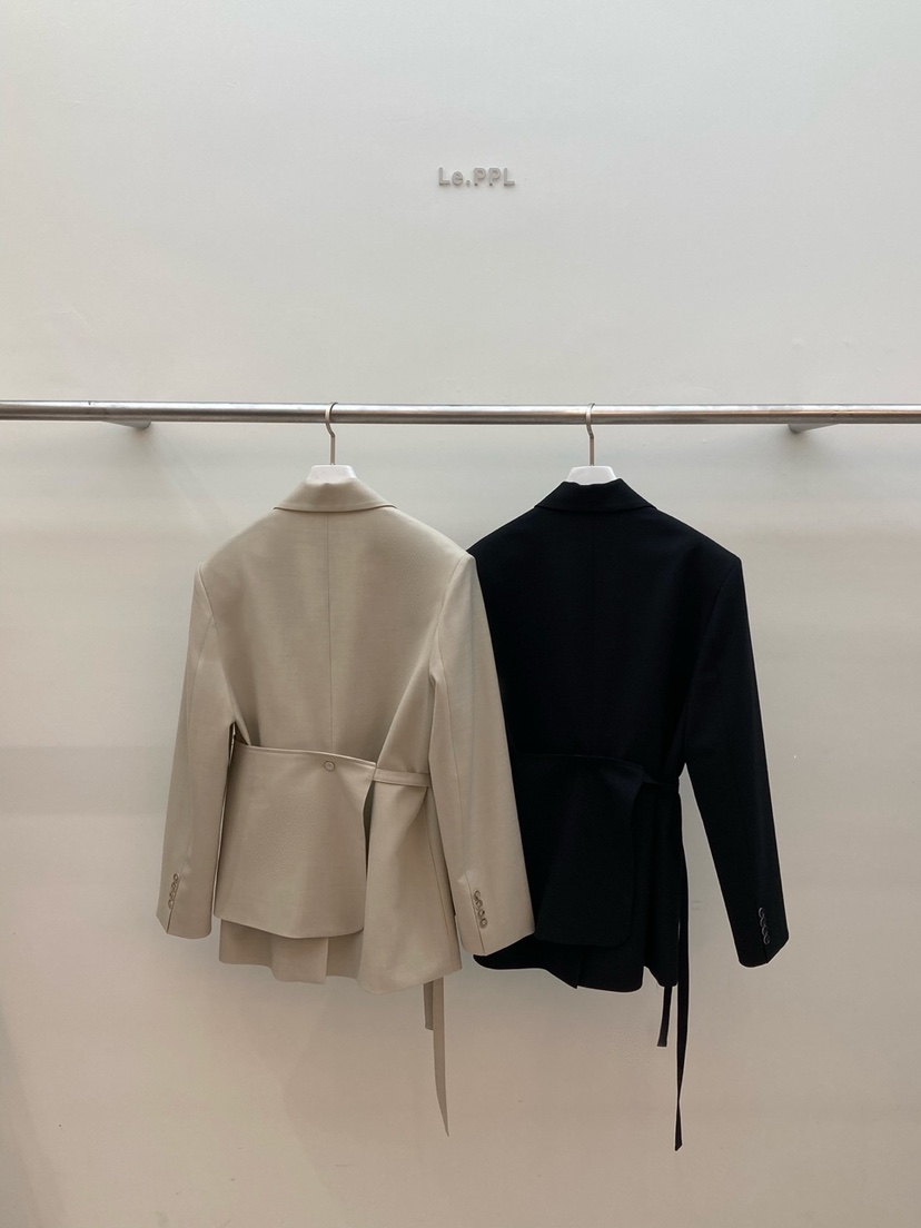 LE-PPL東大門實拍女裝新款真品休閑推薦人氣職業25春夏夾克LE-PPL夾克