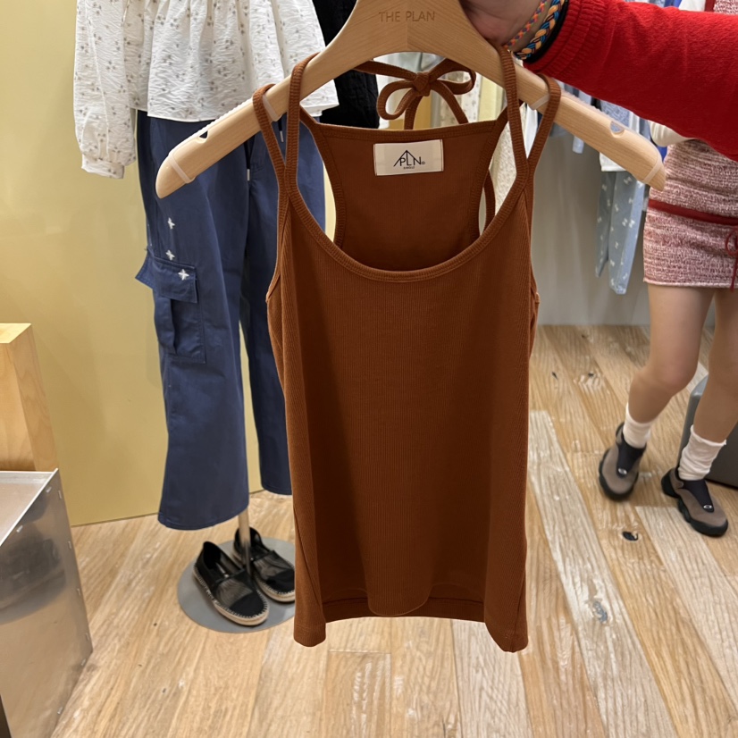 THEPLAN東大門直郵女士新品休閑人氣職業25春夏推薦吊帶背心THE PLAN吊帶/背心圖色2