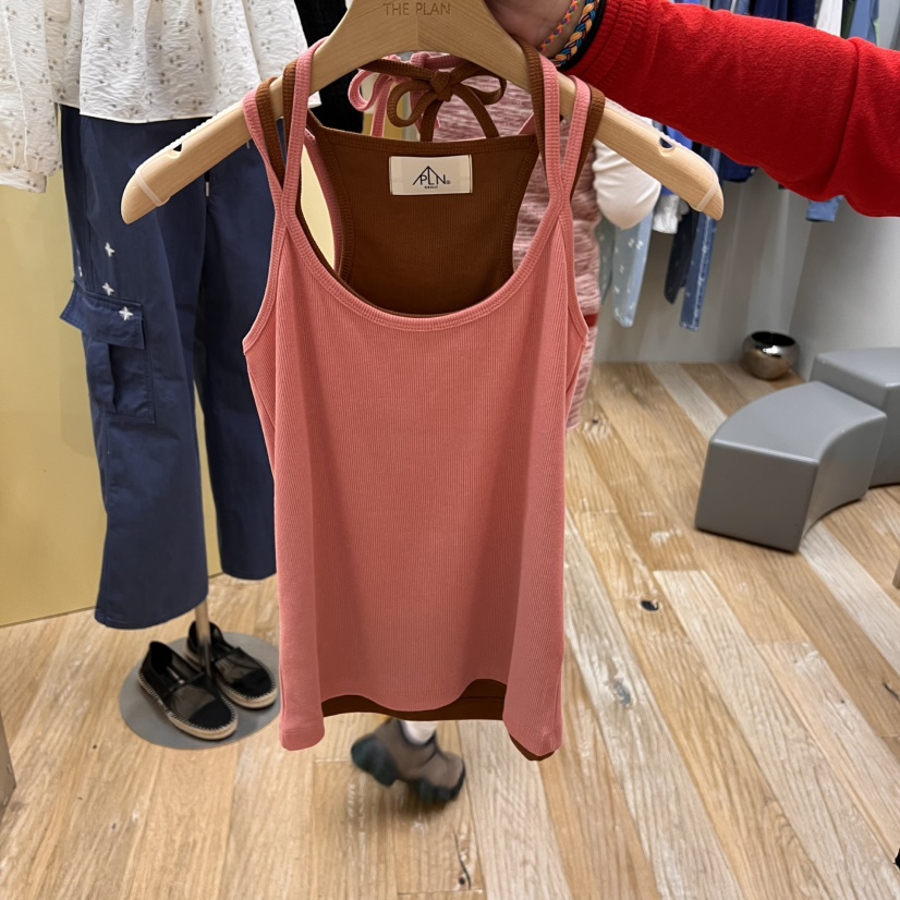 THEPLAN東大門直郵女士新品休閑人氣職業25春夏推薦吊帶背心THE PLAN吊帶/背心圖色3