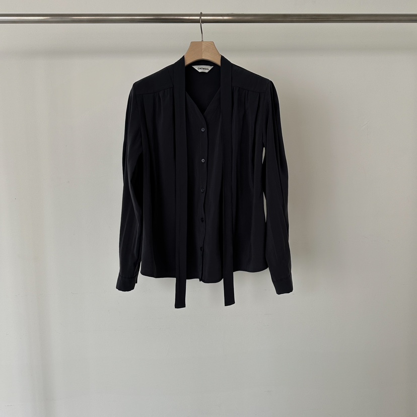 OATMEAL東大門代購女士新品真品職業推薦人氣時尚襯衫蕾絲衫OATMEAL襯衫/蕾絲衫圖色3