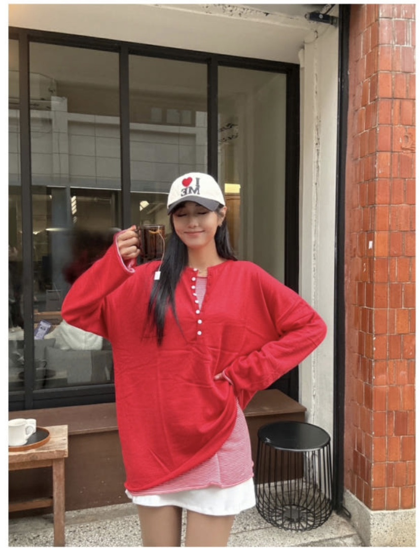 PAIRING韓國直郵女裝新款熱賣推薦人氣職業休閑25春夏針織衫PAIRING針織衫圖色1