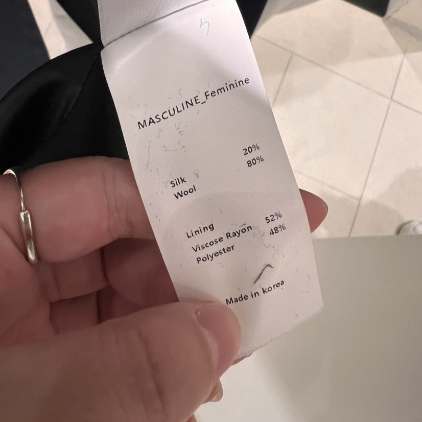 MASCULINE韓國㊣直郵東大門代購女裝新品時尚熱賣職業長款風衣MASCULINE長款風衣