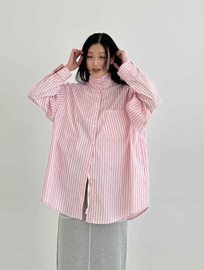 A.VER韓國㊣直郵東大門代購女裝新品時尚熱賣休閑襯衫蕾絲衫A.VER襯衫/蕾絲衫