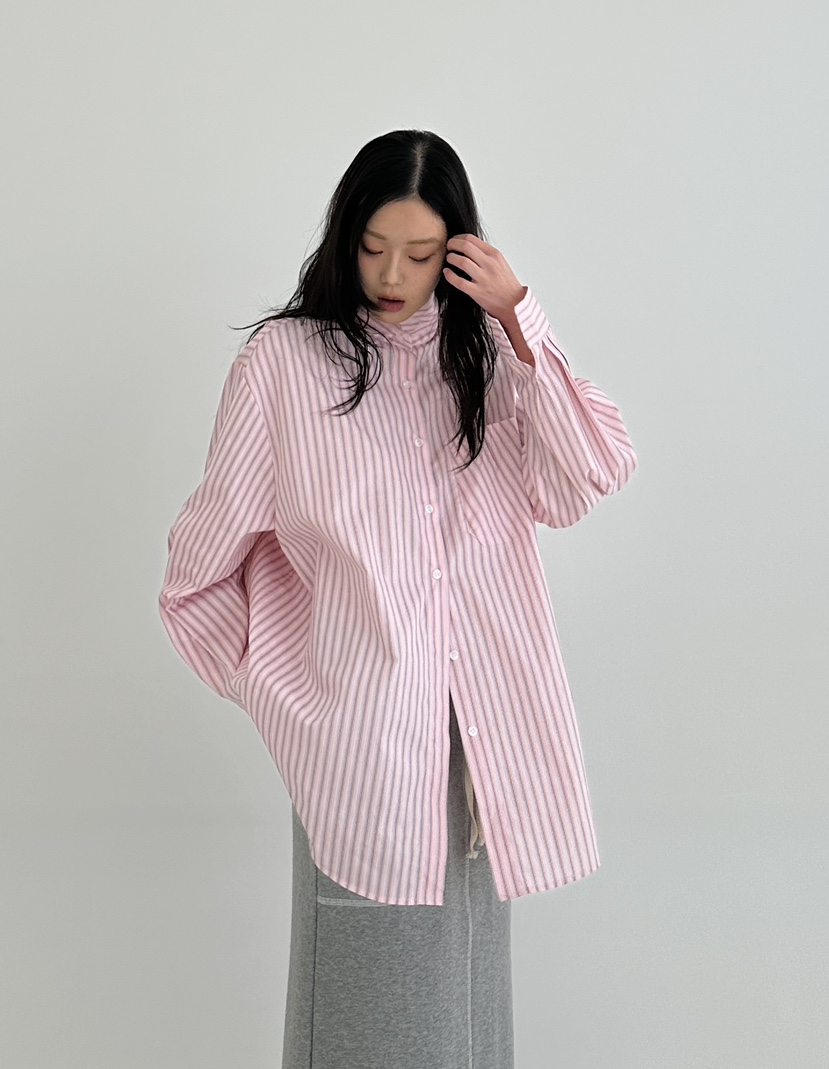A.VER韓國㊣直郵東大門代購女裝新品時尚熱賣休閑襯衫蕾絲衫A.VER襯衫/蕾絲衫