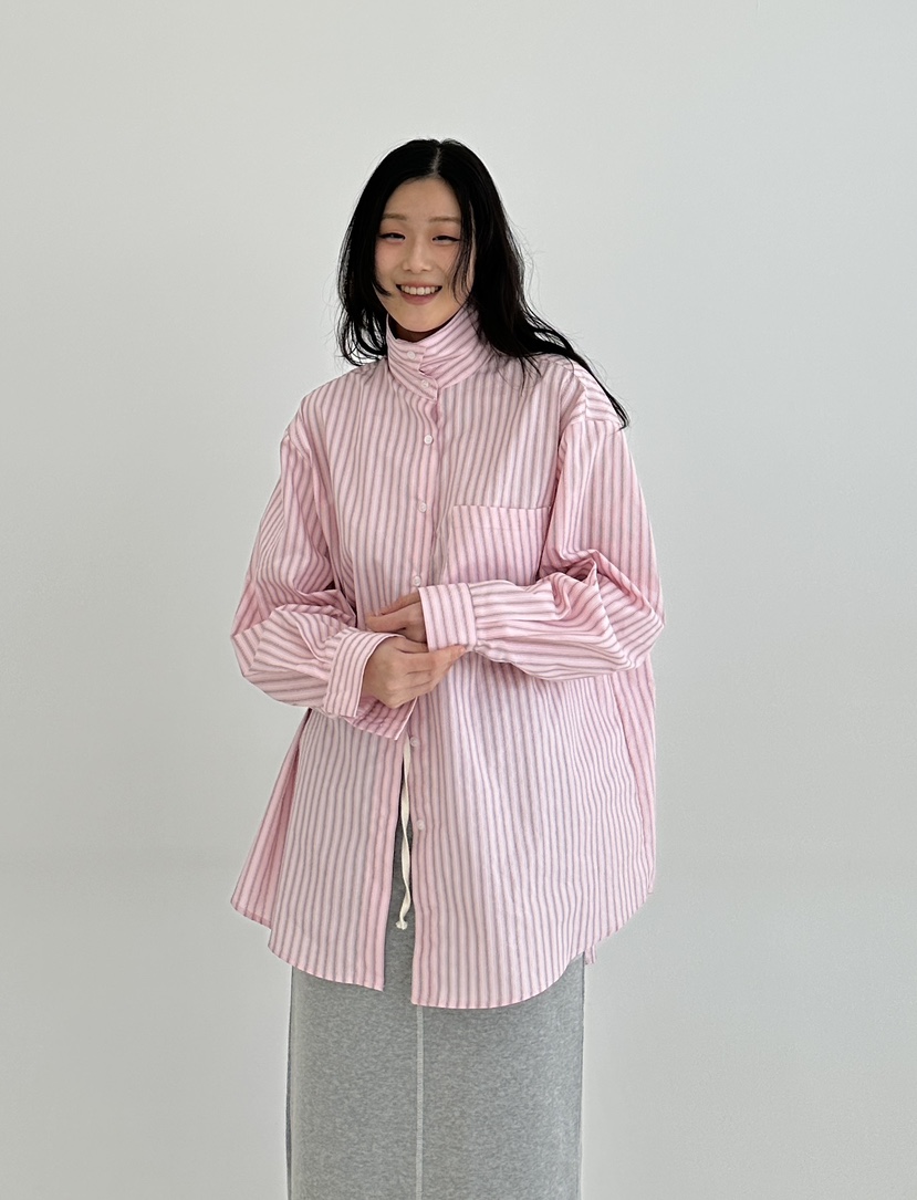 A.VER韓國㊣直郵東大門代購女裝新品時尚熱賣休閑襯衫蕾絲衫A.VER襯衫/蕾絲衫