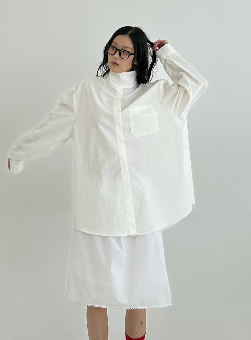 A.VER韓國㊣直郵東大門代購女裝新品時尚熱賣休閑襯衫蕾絲衫A.VER襯衫/蕾絲衫