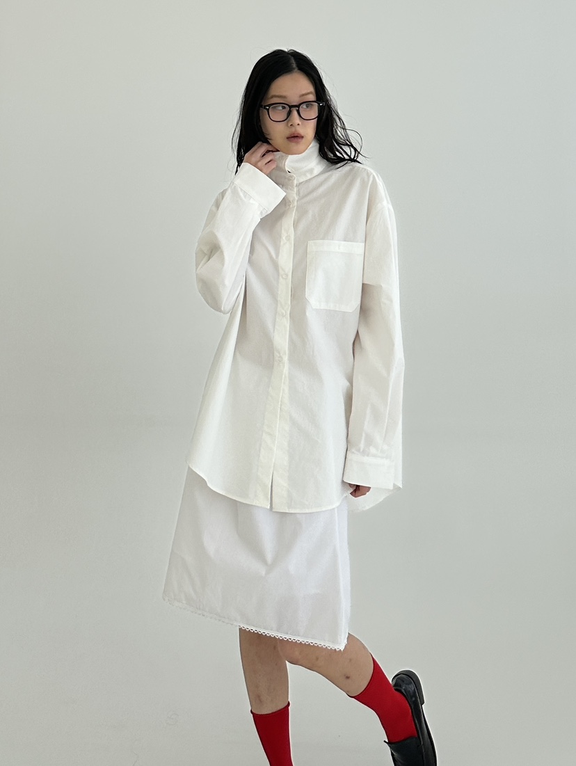 A.VER韓國㊣直郵東大門代購女裝新品時尚熱賣休閑襯衫蕾絲衫A.VER襯衫/蕾絲衫
