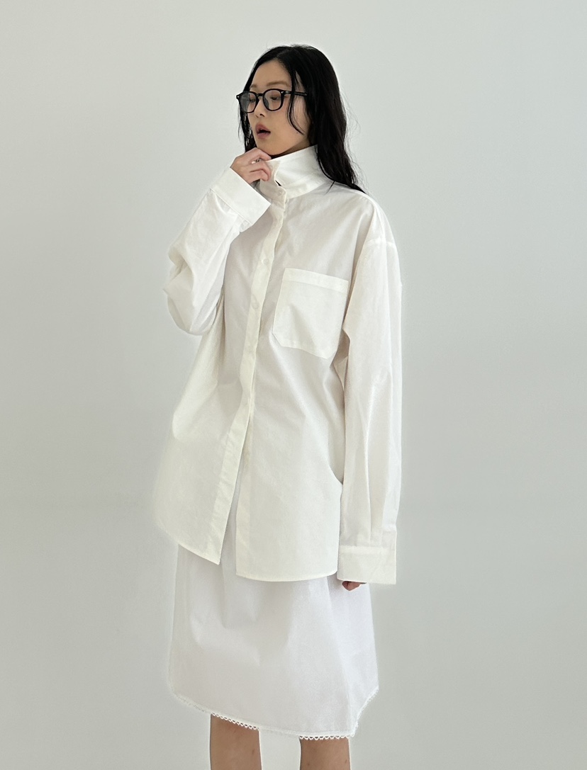 A.VER韓國㊣直郵東大門代購女裝新品時尚熱賣休閑襯衫蕾絲衫A.VER襯衫/蕾絲衫