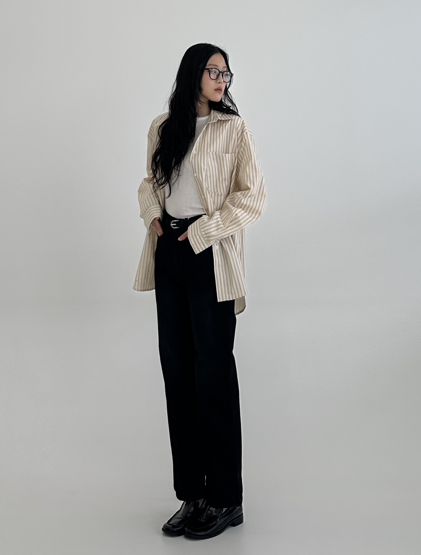 A.VER韓國㊣直郵東大門代購女裝新品時尚熱賣休閑襯衫蕾絲衫A.VER襯衫/蕾絲衫