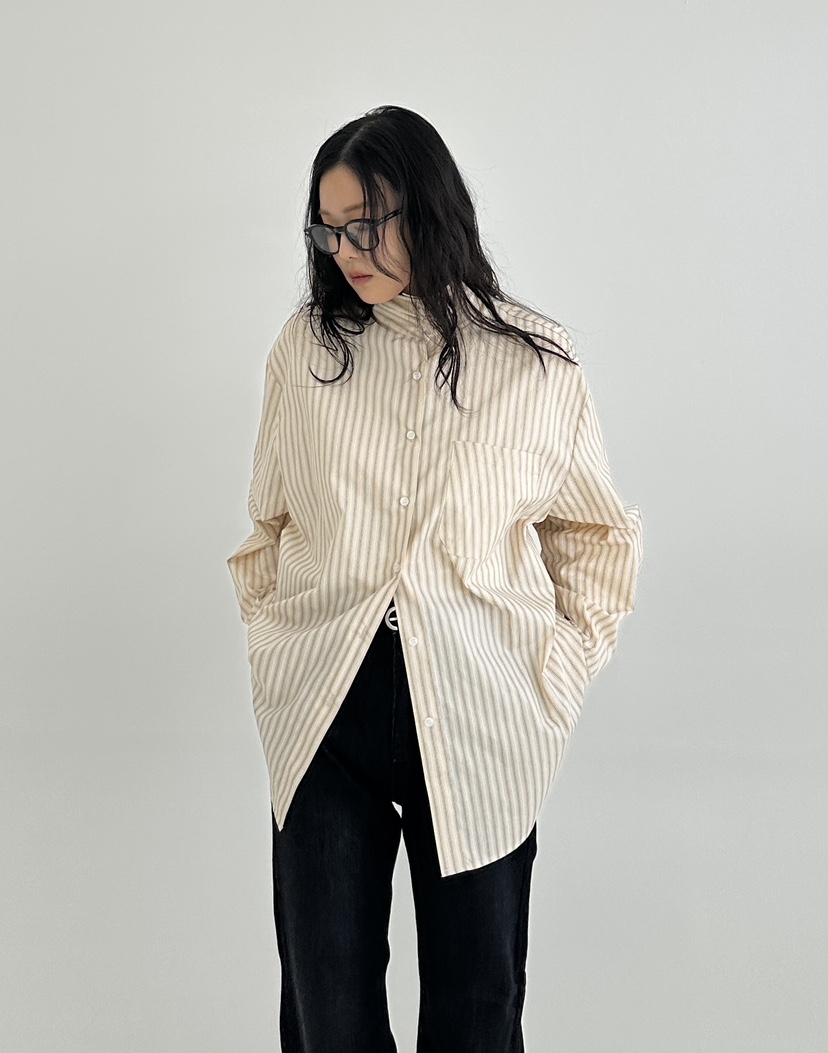 A.VER韓國㊣直郵東大門代購女裝新品時尚熱賣休閑襯衫蕾絲衫A.VER襯衫/蕾絲衫