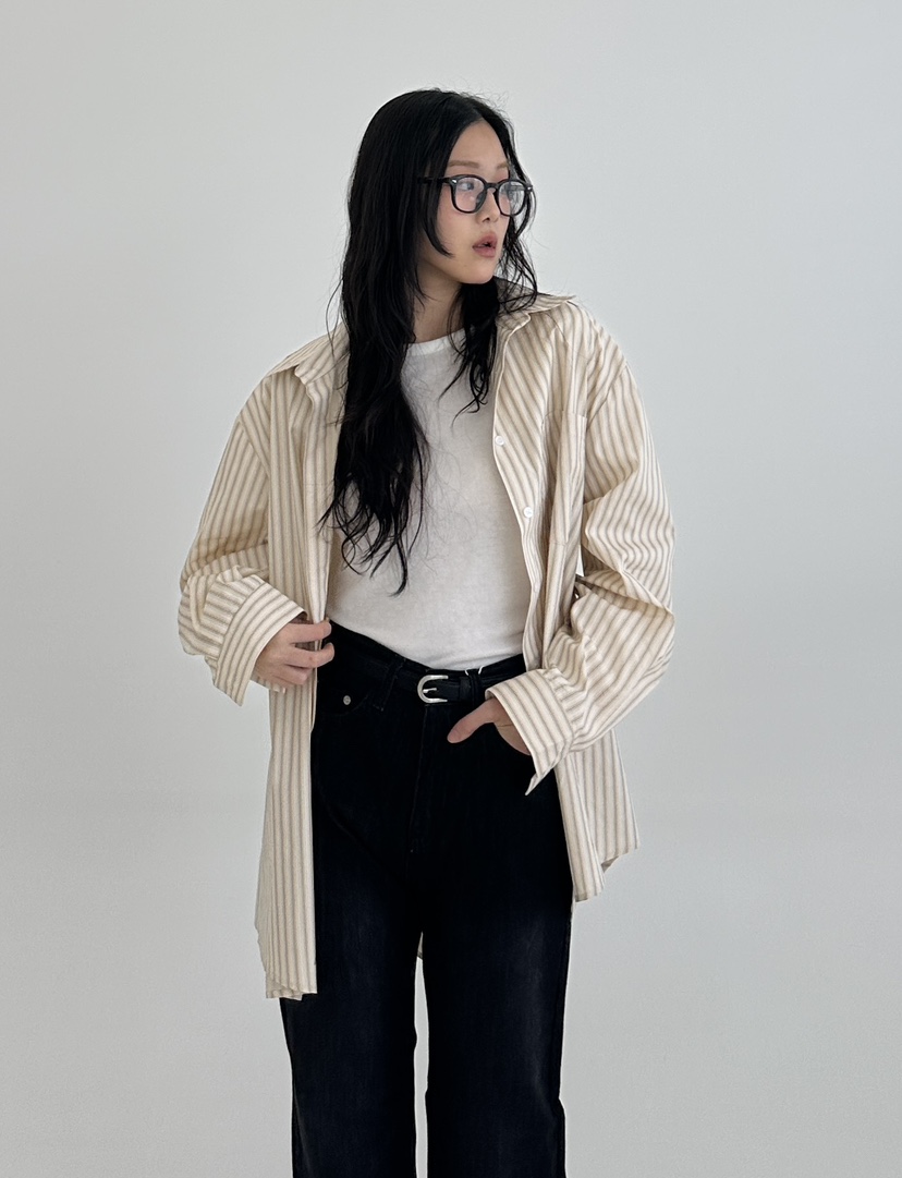 A.VER韓國㊣直郵東大門代購女裝新品時尚熱賣休閑襯衫蕾絲衫A.VER襯衫/蕾絲衫