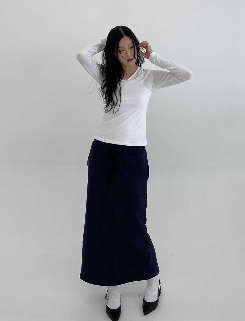 A.VER韓國直郵㊣東大門實拍女裝新款25春夏職業熱賣長袖T恤A.VER長袖T恤