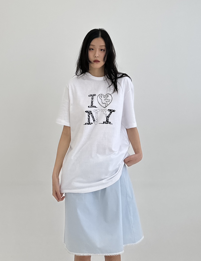 A.VER直郵韓國代購㊣女裝新款時尚休閑25春夏人氣熱賣推薦T恤A.VERT恤