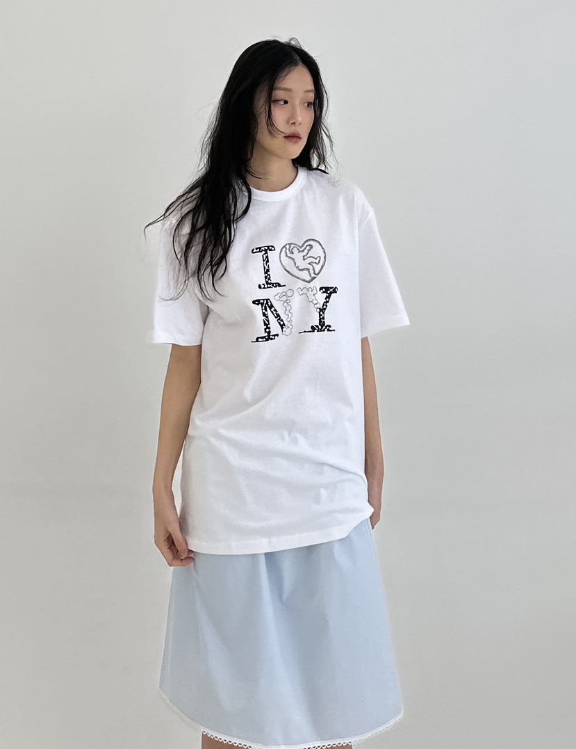 A.VER直郵韓國代購㊣女裝新款時尚休閑25春夏人氣熱賣推薦T恤A.VERT恤