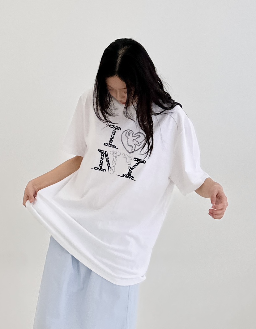A.VER直郵韓國代購㊣女裝新款時尚休閑25春夏人氣熱賣推薦T恤A.VERT恤