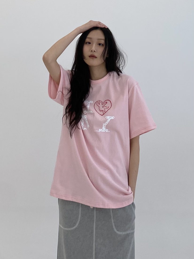 A.VER直郵韓國代購㊣女裝新款時尚休閑25春夏人氣熱賣推薦T恤A.VERT恤
