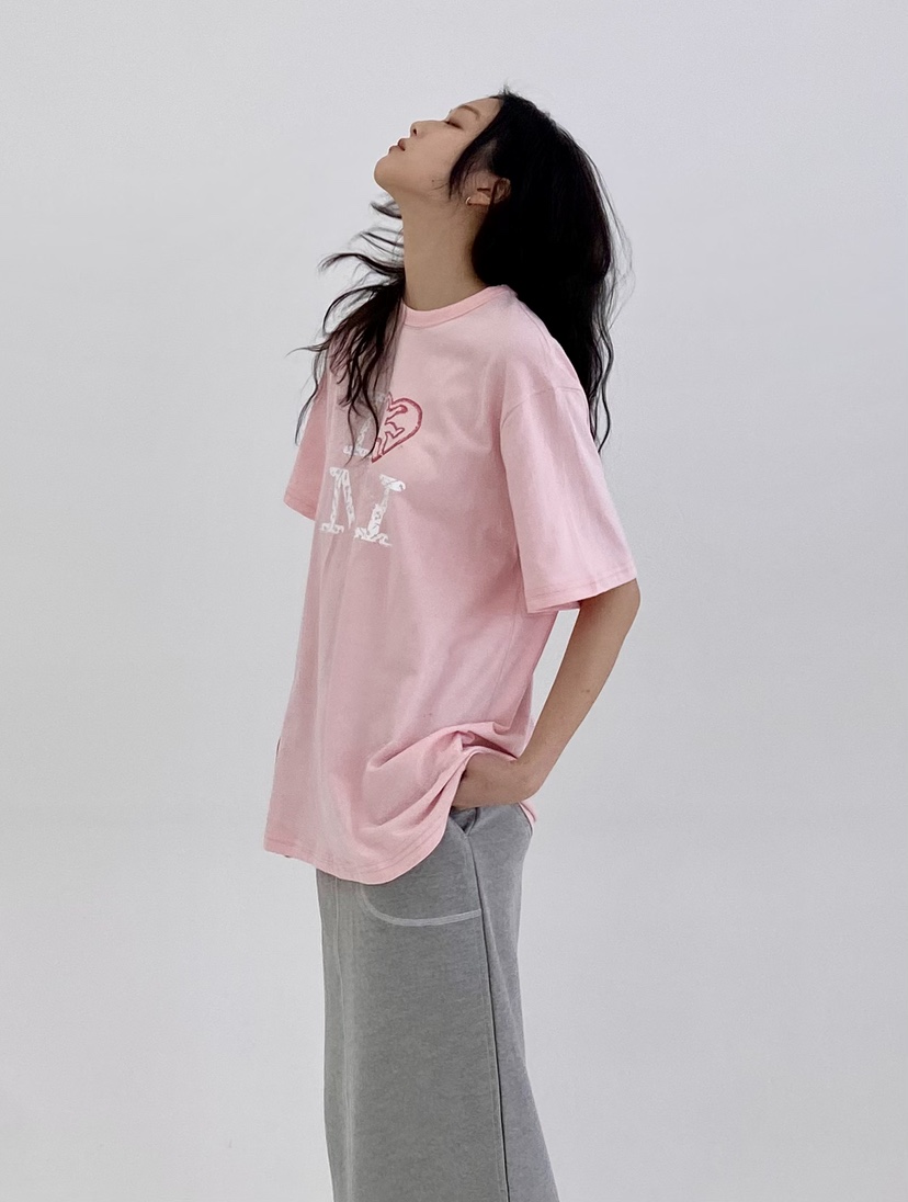 A.VER直郵韓國代購㊣女裝新款時尚休閑25春夏人氣熱賣推薦T恤A.VERT恤