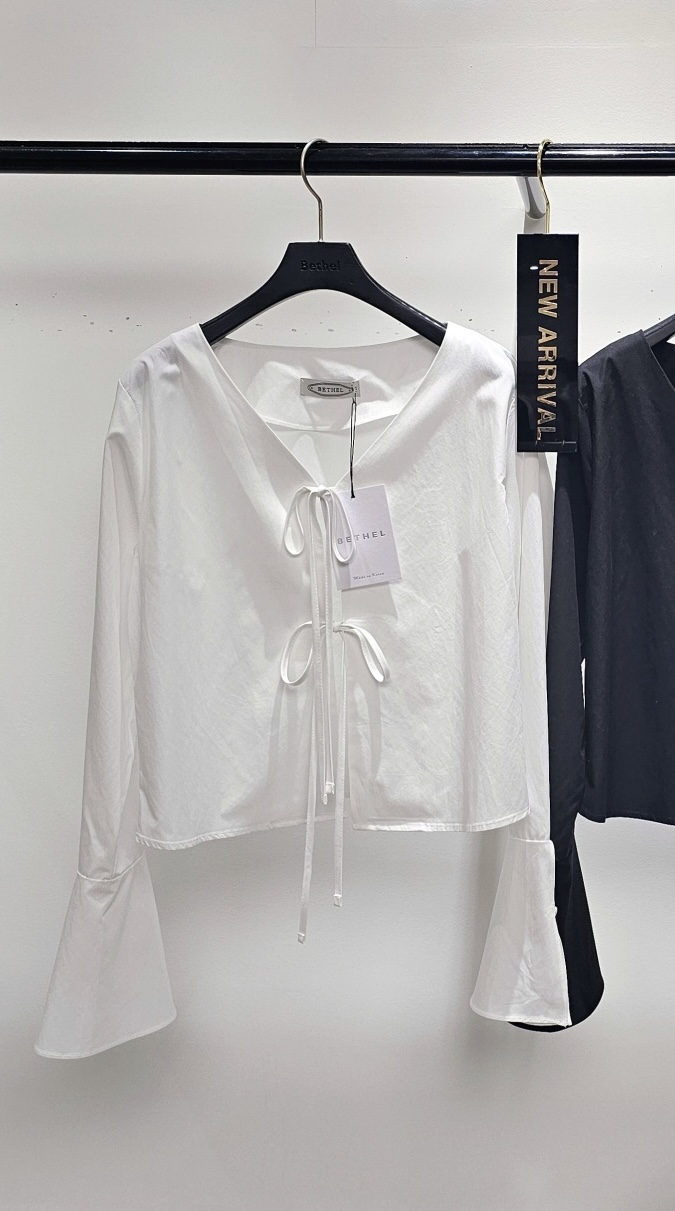 BETHEL韓國直郵㊣東大門實拍女裝新品休閑推薦熱賣襯衫蕾絲衫BETHEL襯衫/蕾絲衫圖色1